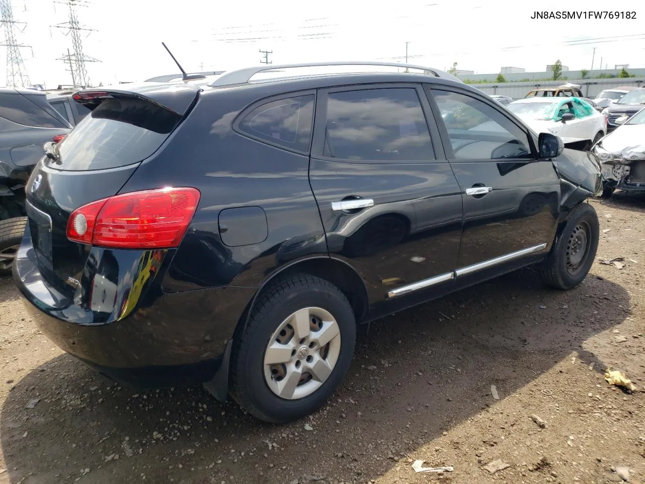 2015 Nissan Rogue Select S VIN: JN8AS5MV1FW769182 Lot: 57433164