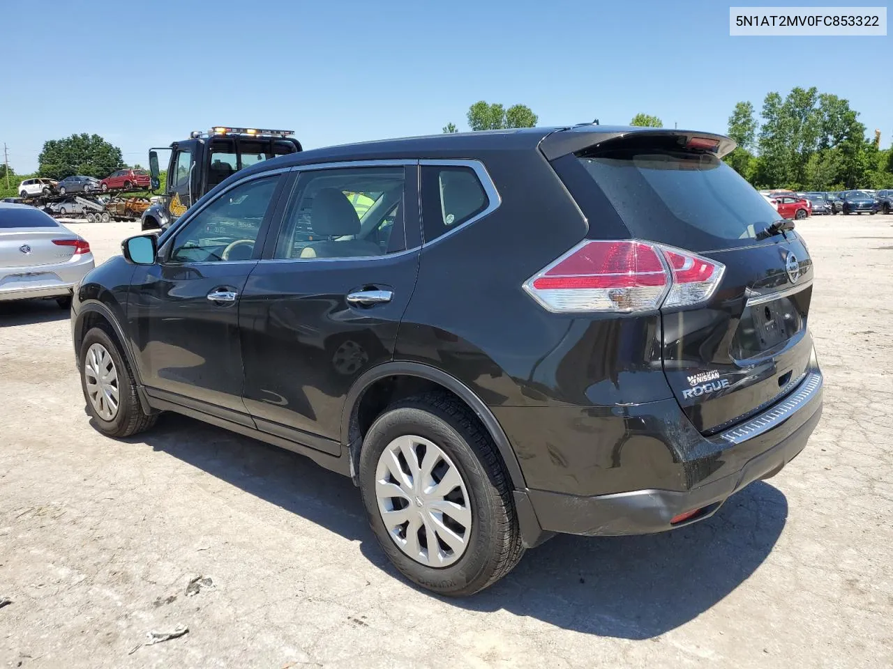 5N1AT2MV0FC853322 2015 Nissan Rogue S