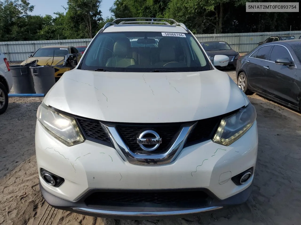 5N1AT2MT0FC893754 2015 Nissan Rogue S