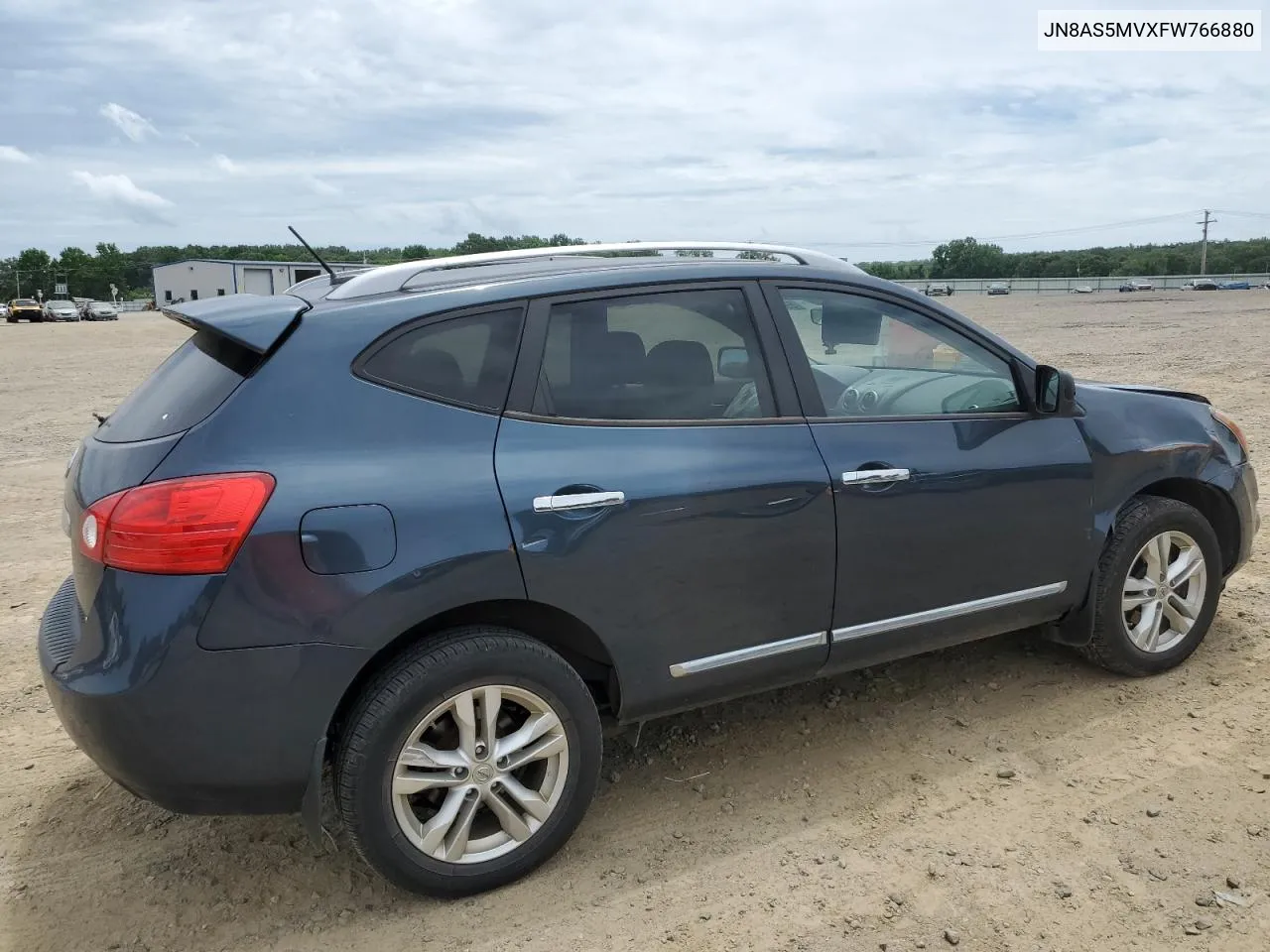 2015 Nissan Rogue Select S VIN: JN8AS5MVXFW766880 Lot: 59664504