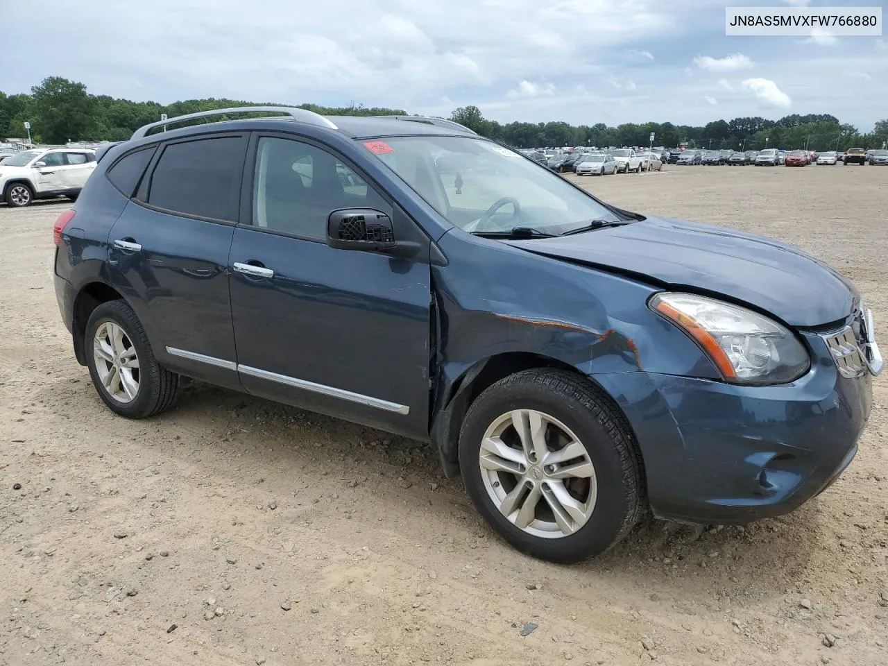 2015 Nissan Rogue Select S VIN: JN8AS5MVXFW766880 Lot: 59664504