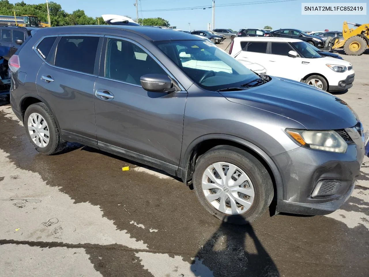 2015 Nissan Rogue S VIN: 5N1AT2ML1FC852419 Lot: 60150444