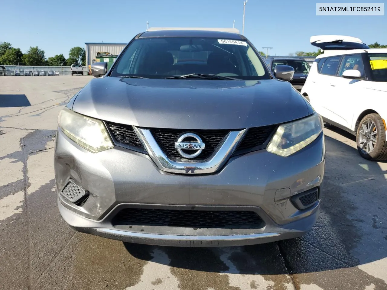 2015 Nissan Rogue S VIN: 5N1AT2ML1FC852419 Lot: 60150444