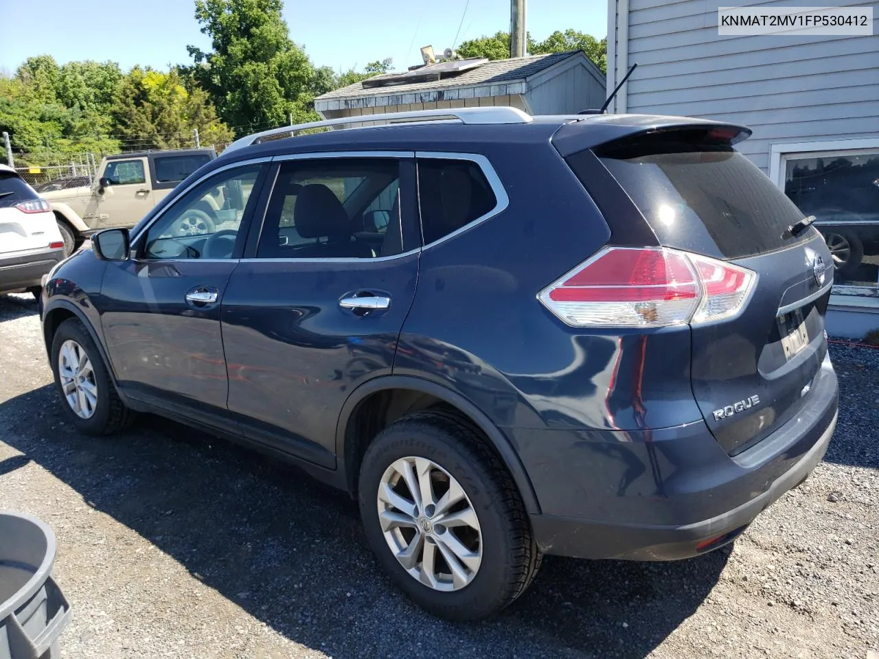 2015 Nissan Rogue S VIN: KNMAT2MV1FP530412 Lot: 60435474