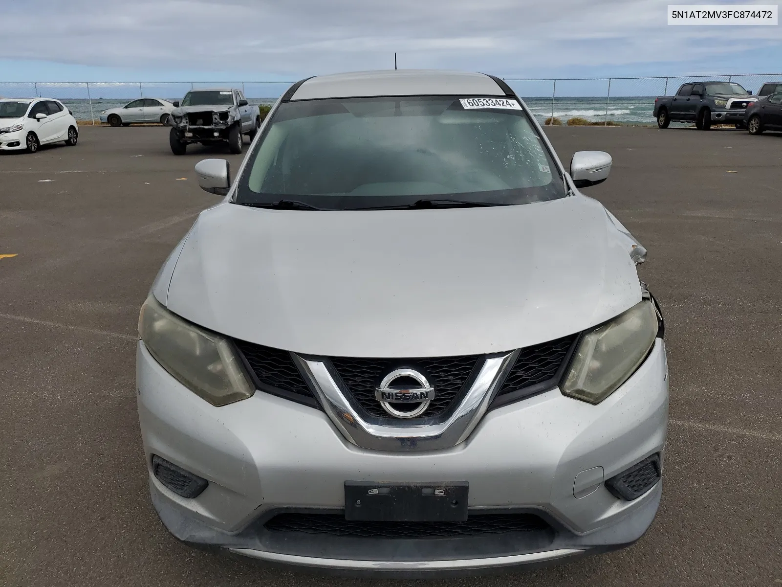 5N1AT2MV3FC874472 2015 Nissan Rogue S