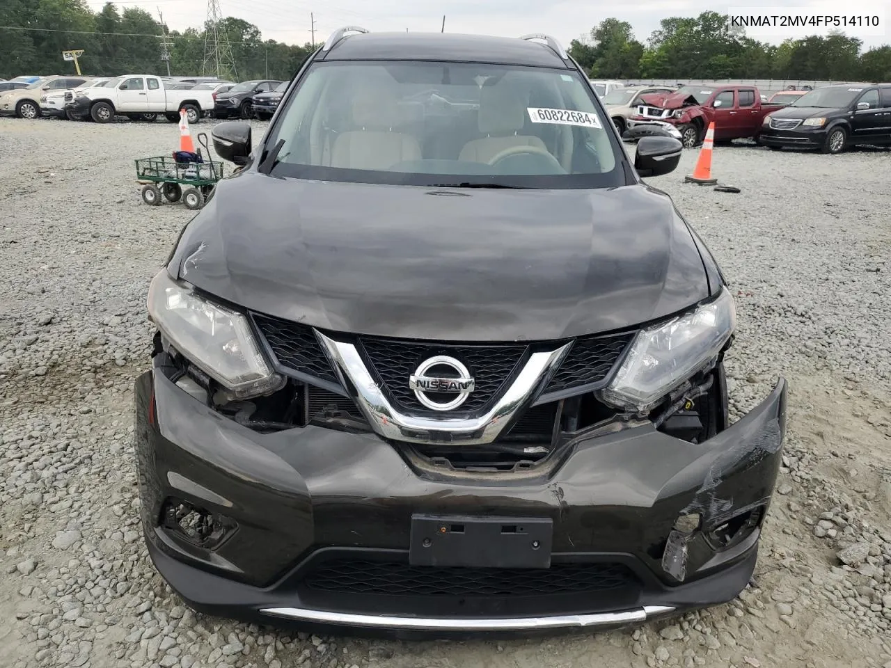 KNMAT2MV4FP514110 2015 Nissan Rogue S