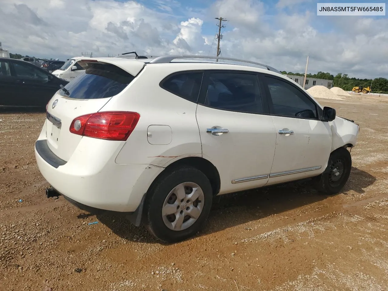 2015 Nissan Rogue Select S VIN: JN8AS5MT5FW665485 Lot: 60956014