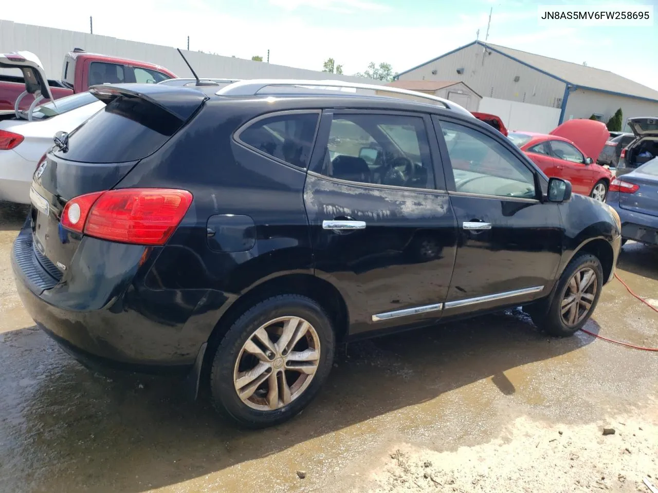 2015 Nissan Rogue Select S VIN: JN8AS5MV6FW258695 Lot: 60966544