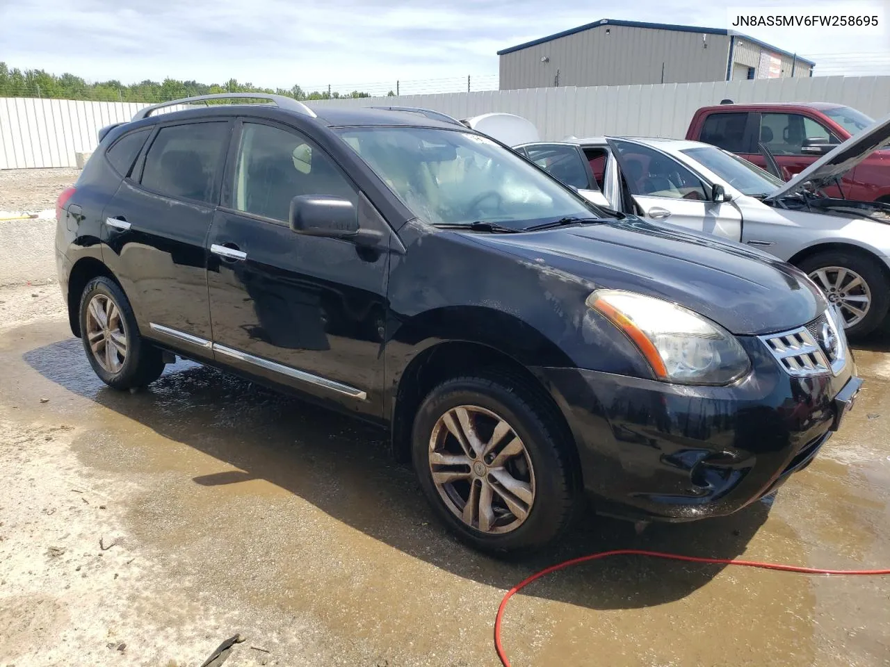 2015 Nissan Rogue Select S VIN: JN8AS5MV6FW258695 Lot: 60966544