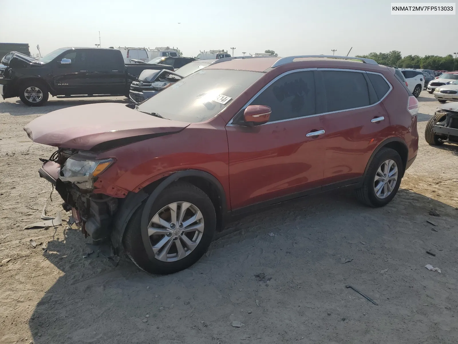 KNMAT2MV7FP513033 2015 Nissan Rogue S