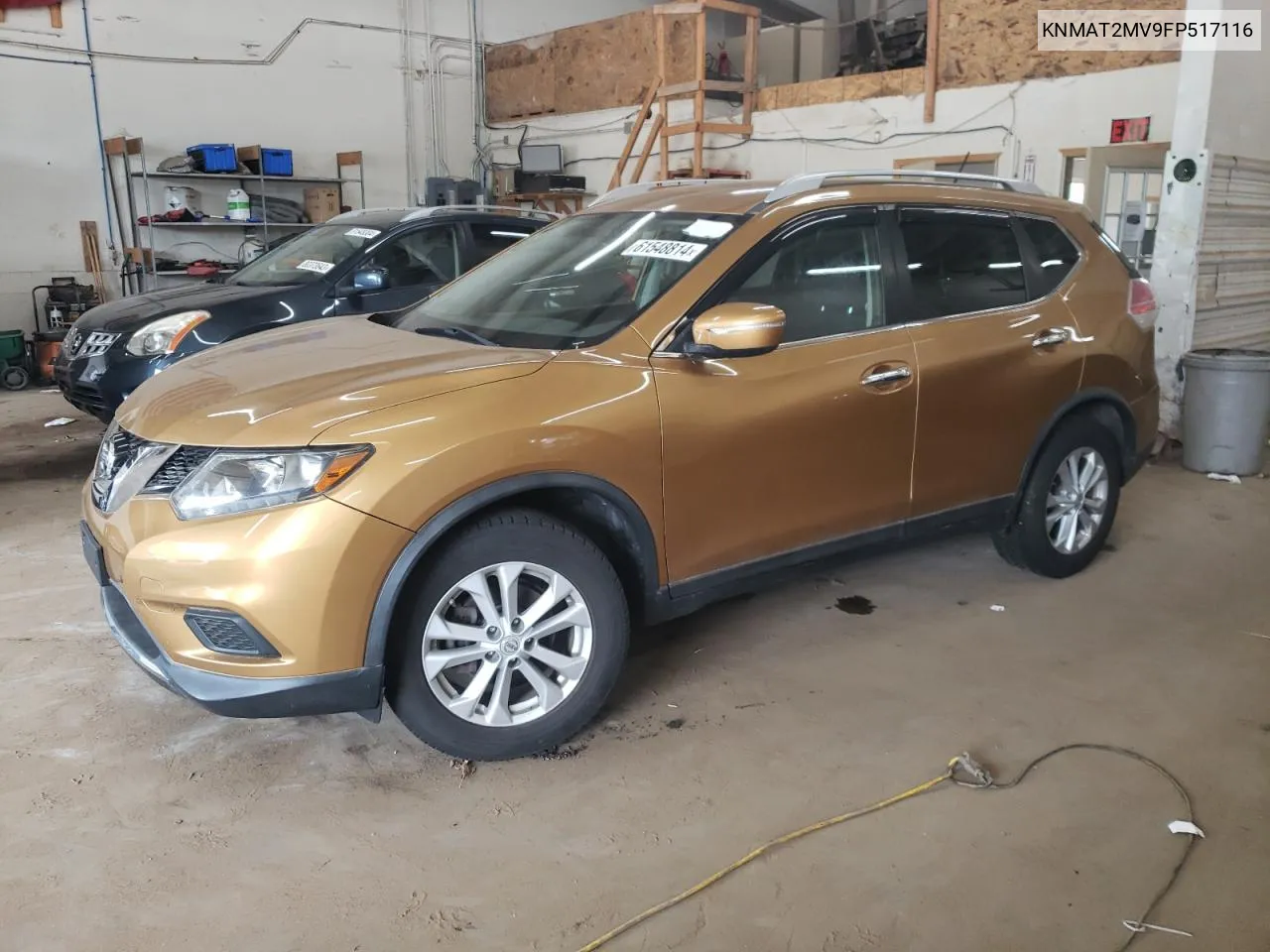 KNMAT2MV9FP517116 2015 Nissan Rogue S