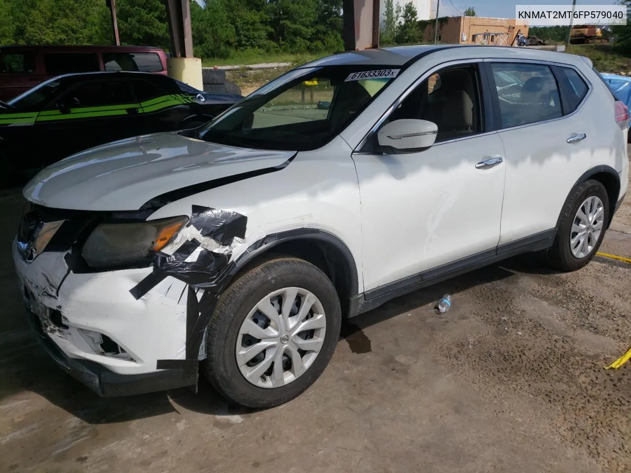 KNMAT2MT6FP579040 2015 Nissan Rogue S