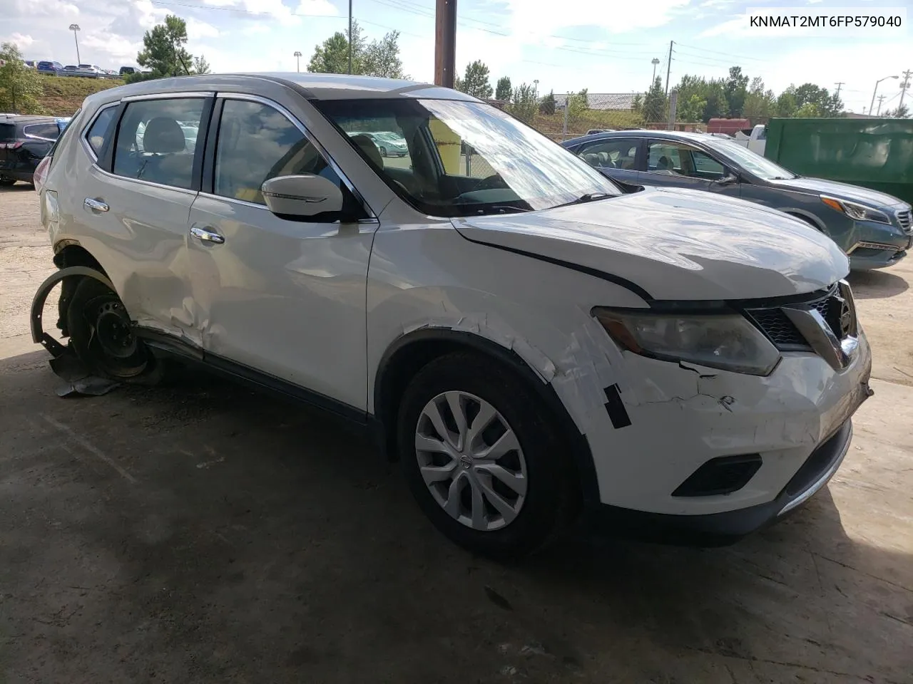 KNMAT2MT6FP579040 2015 Nissan Rogue S