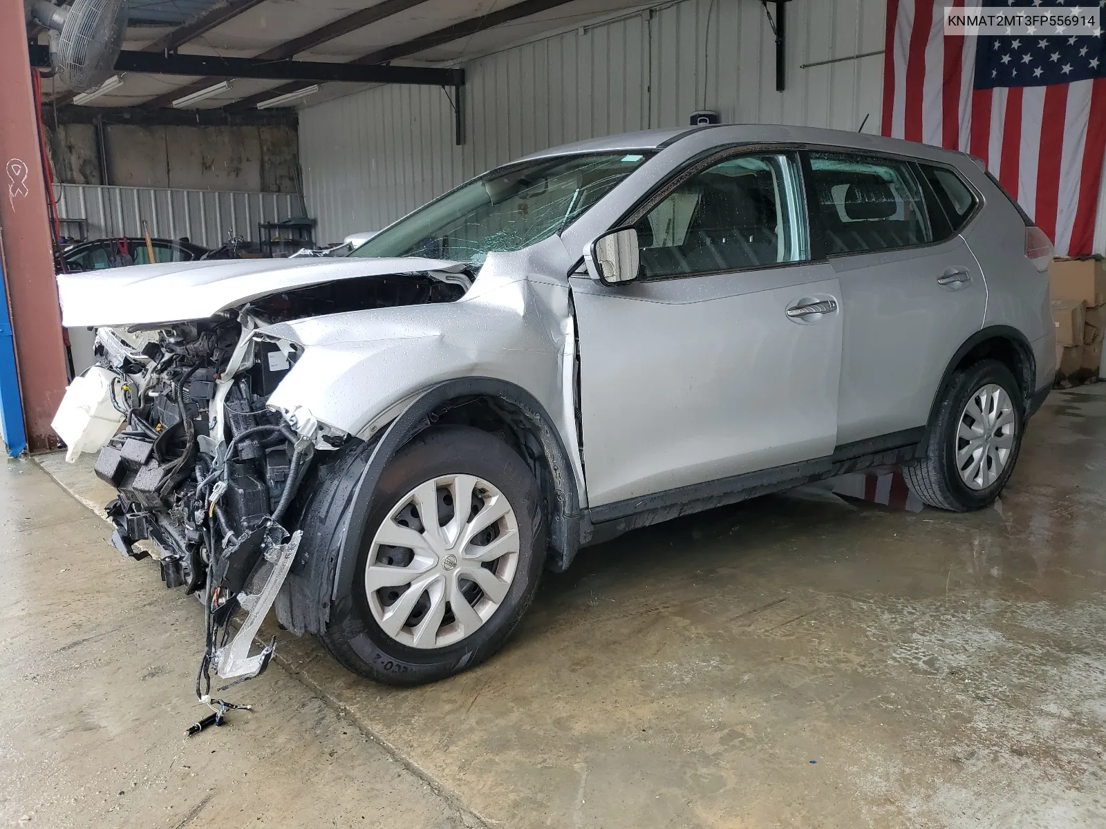 KNMAT2MT3FP556914 2015 Nissan Rogue S