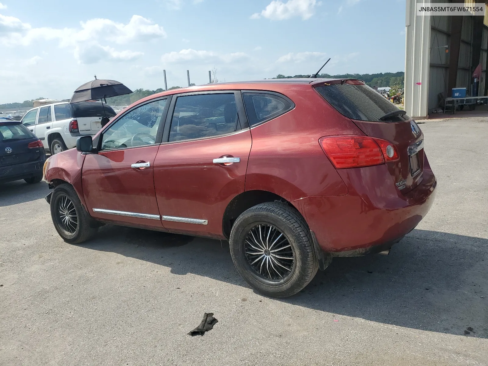 JN8AS5MT6FW671554 2015 Nissan Rogue Select S