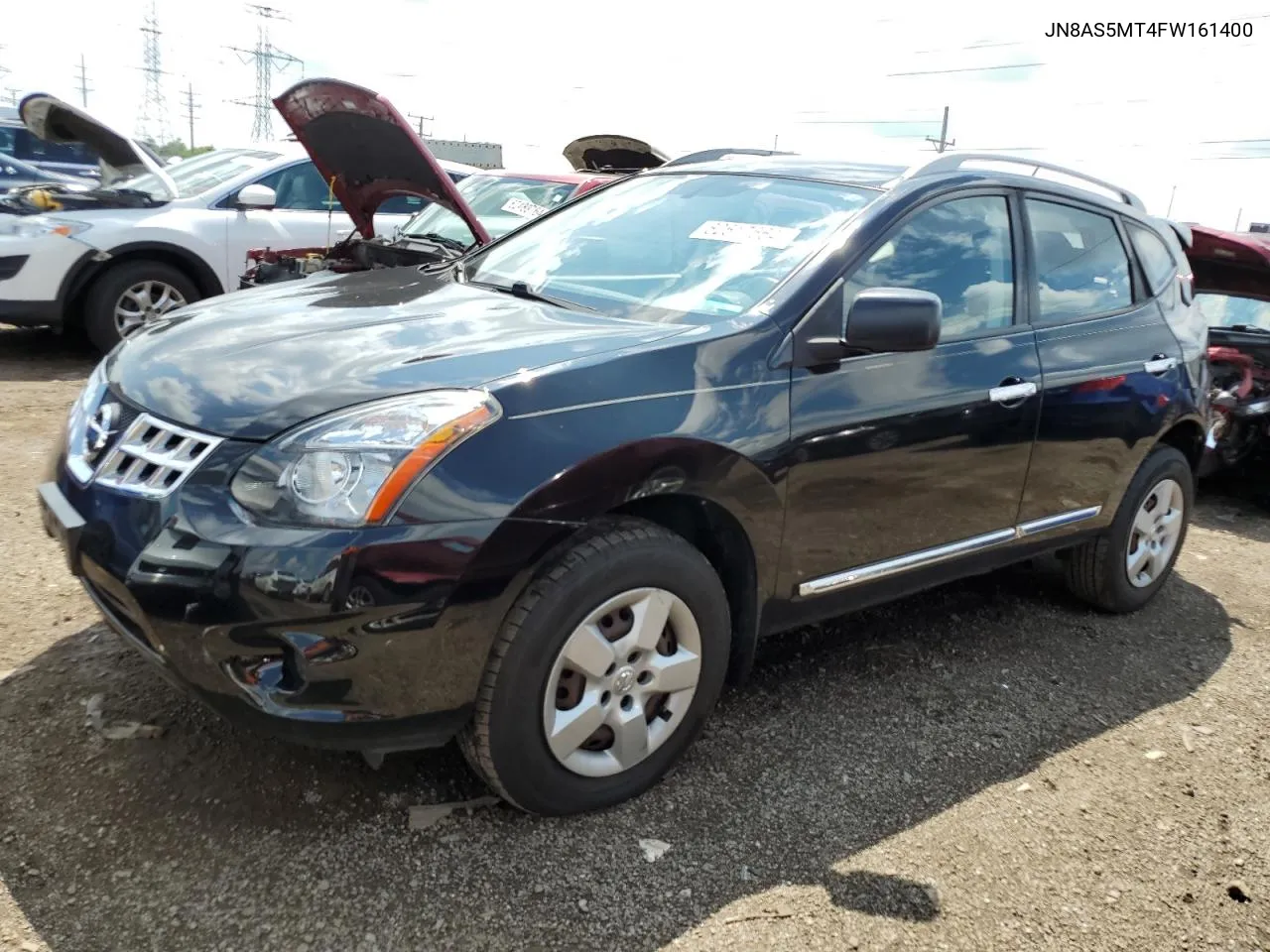 2015 Nissan Rogue Select S VIN: JN8AS5MT4FW161400 Lot: 62617564