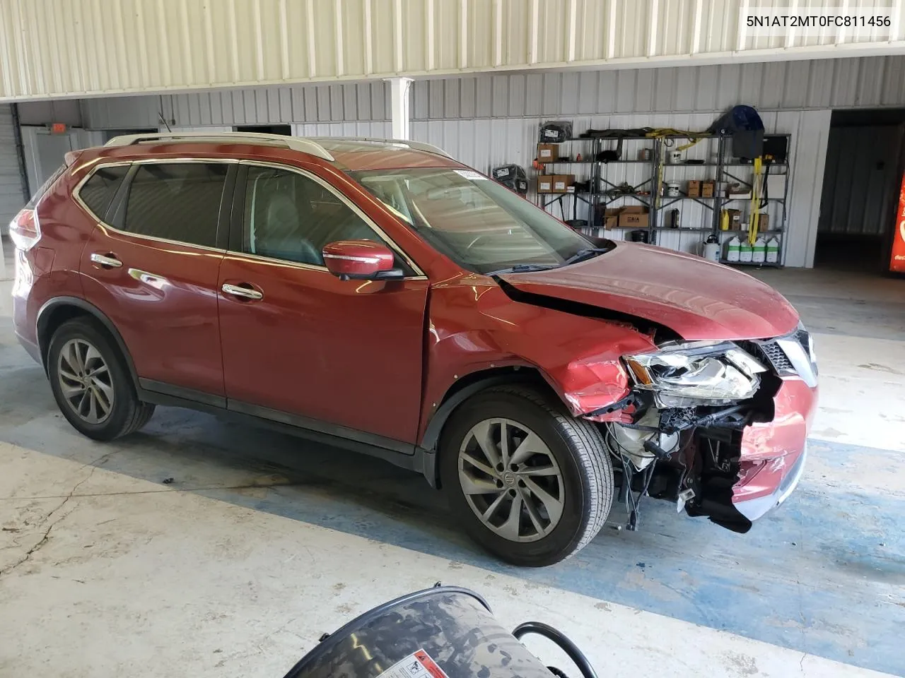 5N1AT2MT0FC811456 2015 Nissan Rogue S