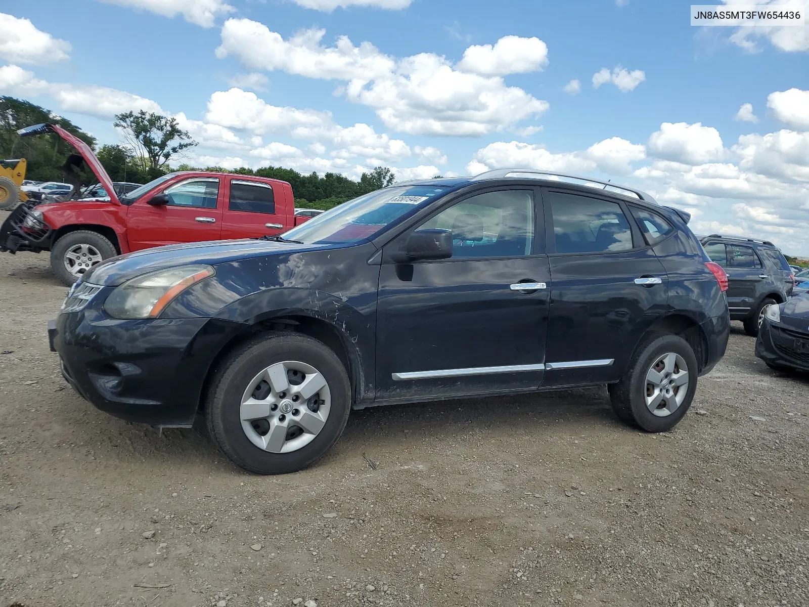 2015 Nissan Rogue Select S VIN: JN8AS5MT3FW654436 Lot: 63501944