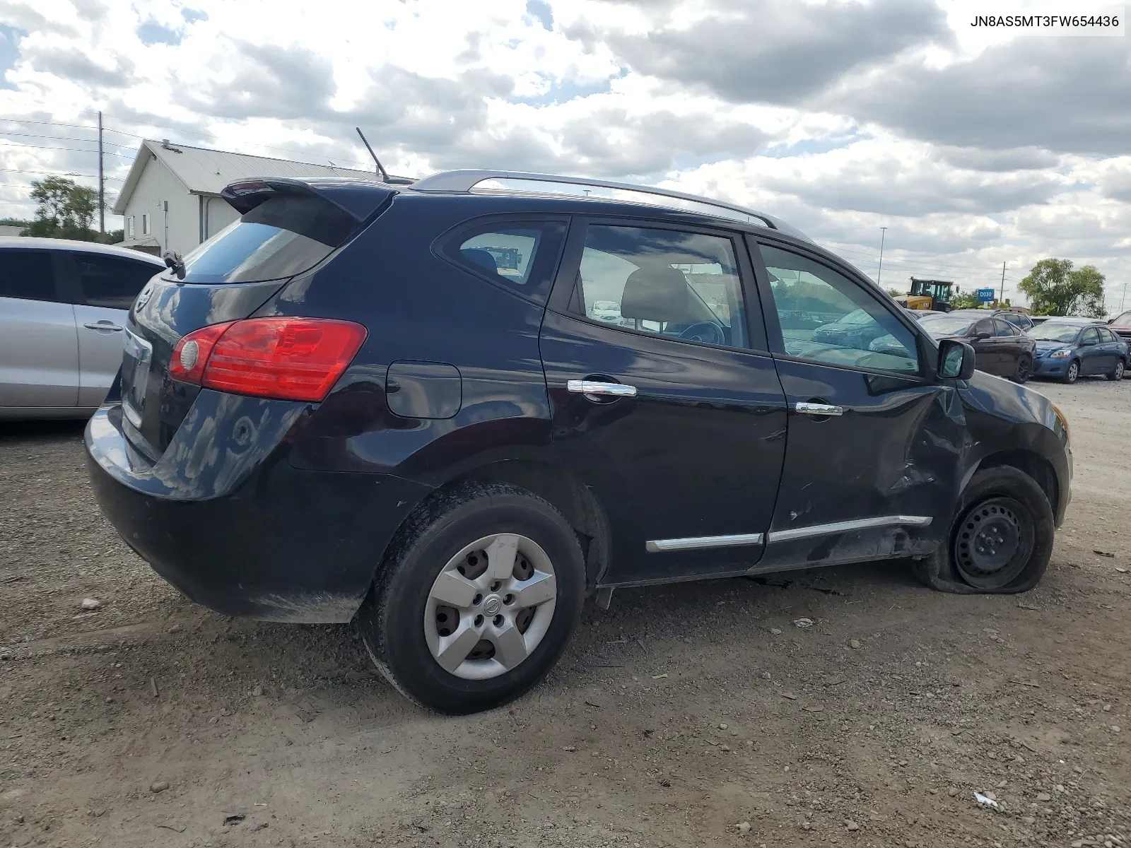 2015 Nissan Rogue Select S VIN: JN8AS5MT3FW654436 Lot: 63501944