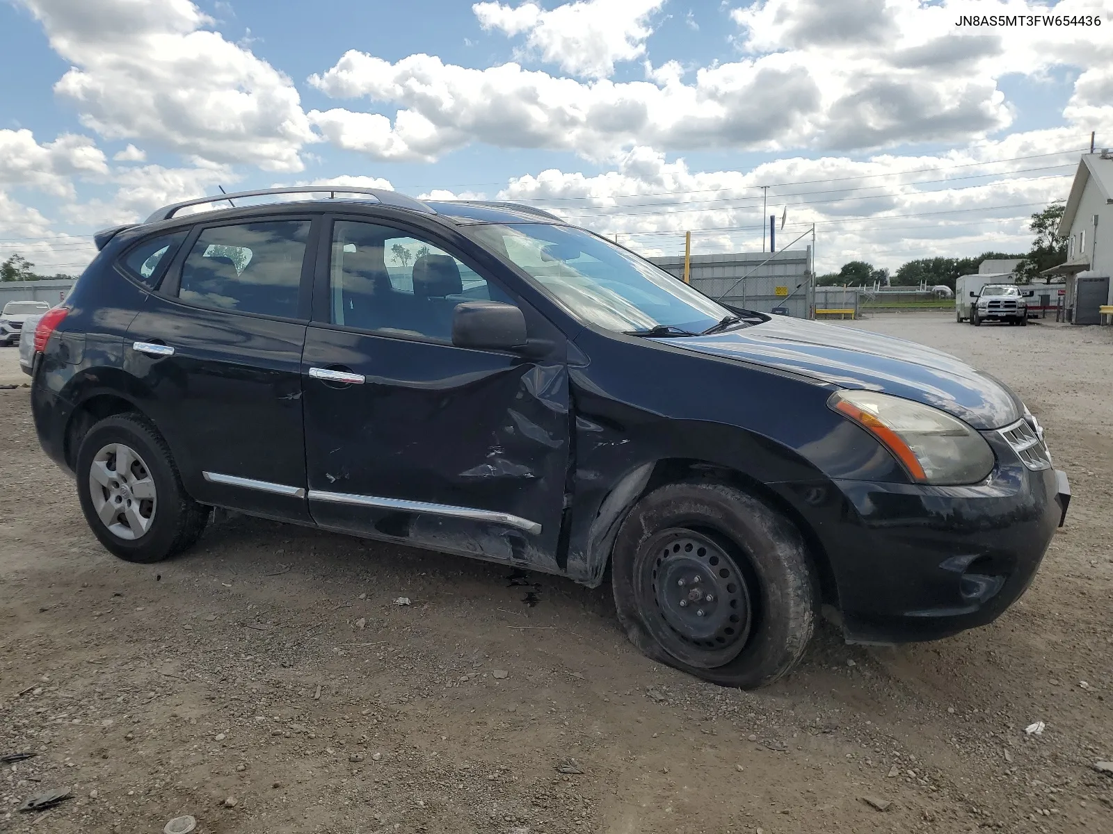 2015 Nissan Rogue Select S VIN: JN8AS5MT3FW654436 Lot: 63501944