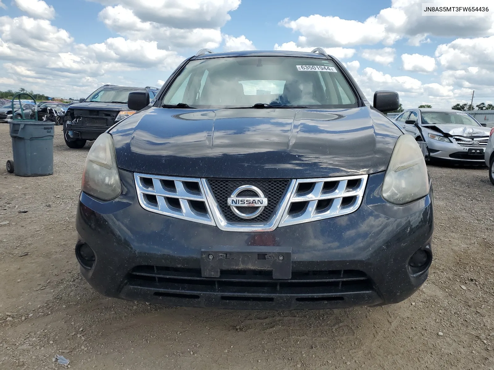 2015 Nissan Rogue Select S VIN: JN8AS5MT3FW654436 Lot: 63501944