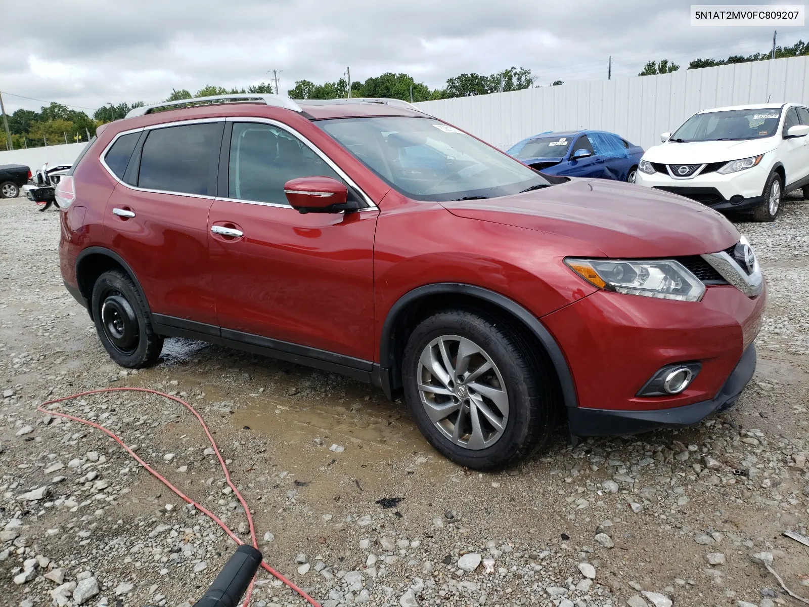 5N1AT2MV0FC809207 2015 Nissan Rogue S