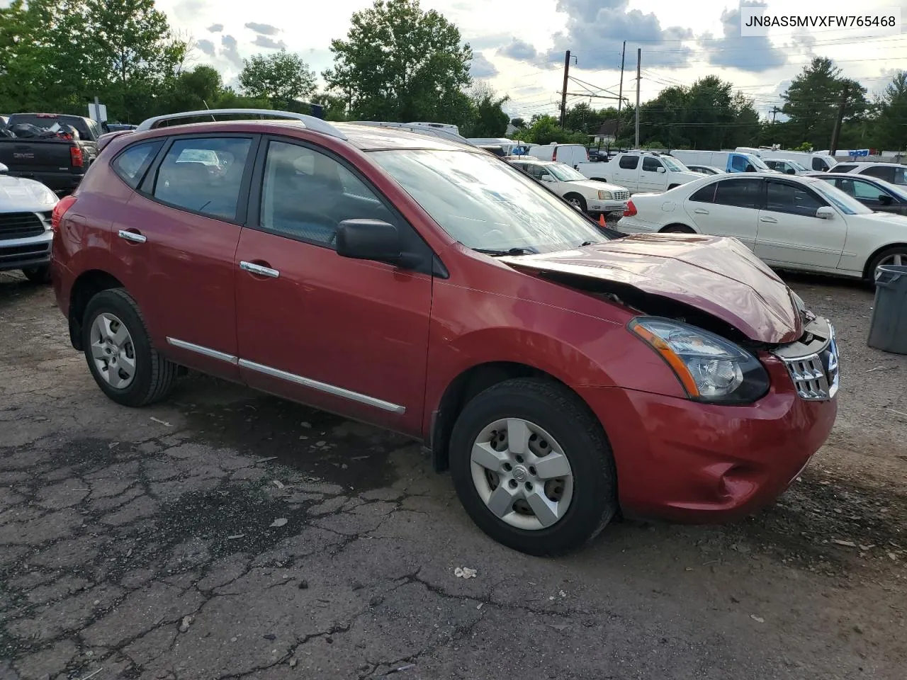 JN8AS5MVXFW765468 2015 Nissan Rogue Select S