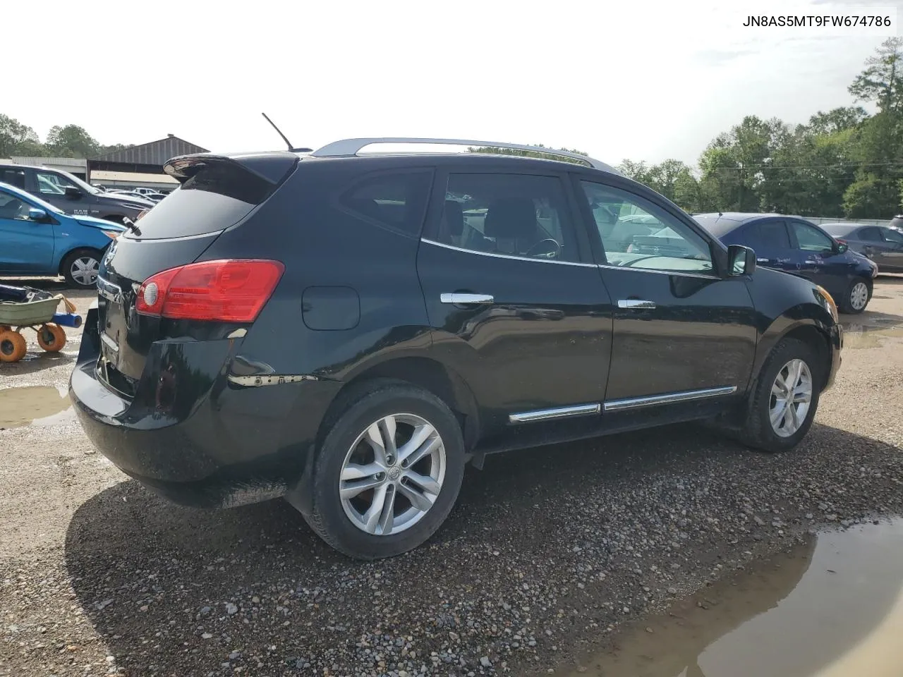 2015 Nissan Rogue Select S VIN: JN8AS5MT9FW674786 Lot: 64105294