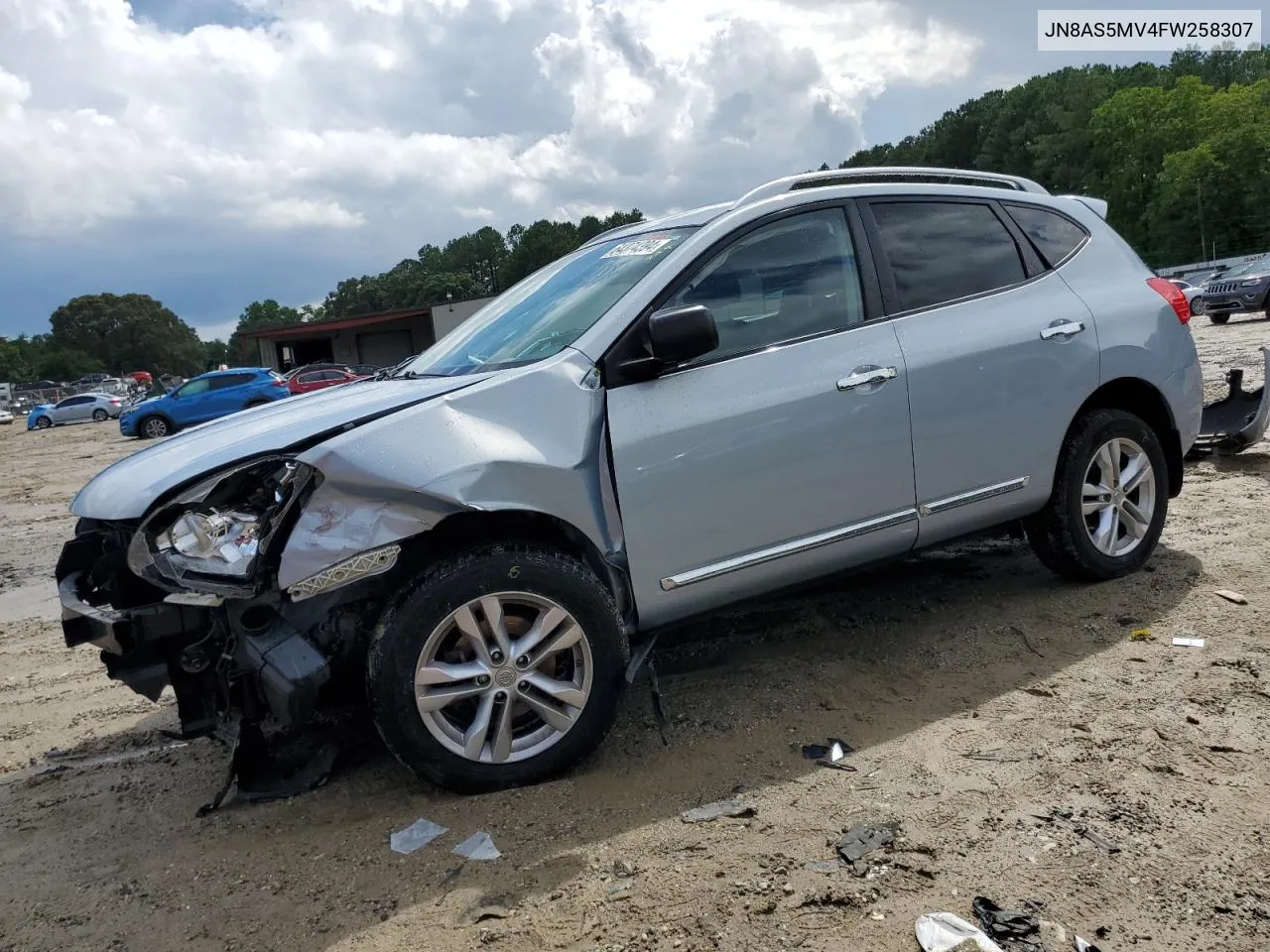 2015 Nissan Rogue Select S VIN: JN8AS5MV4FW258307 Lot: 64374394