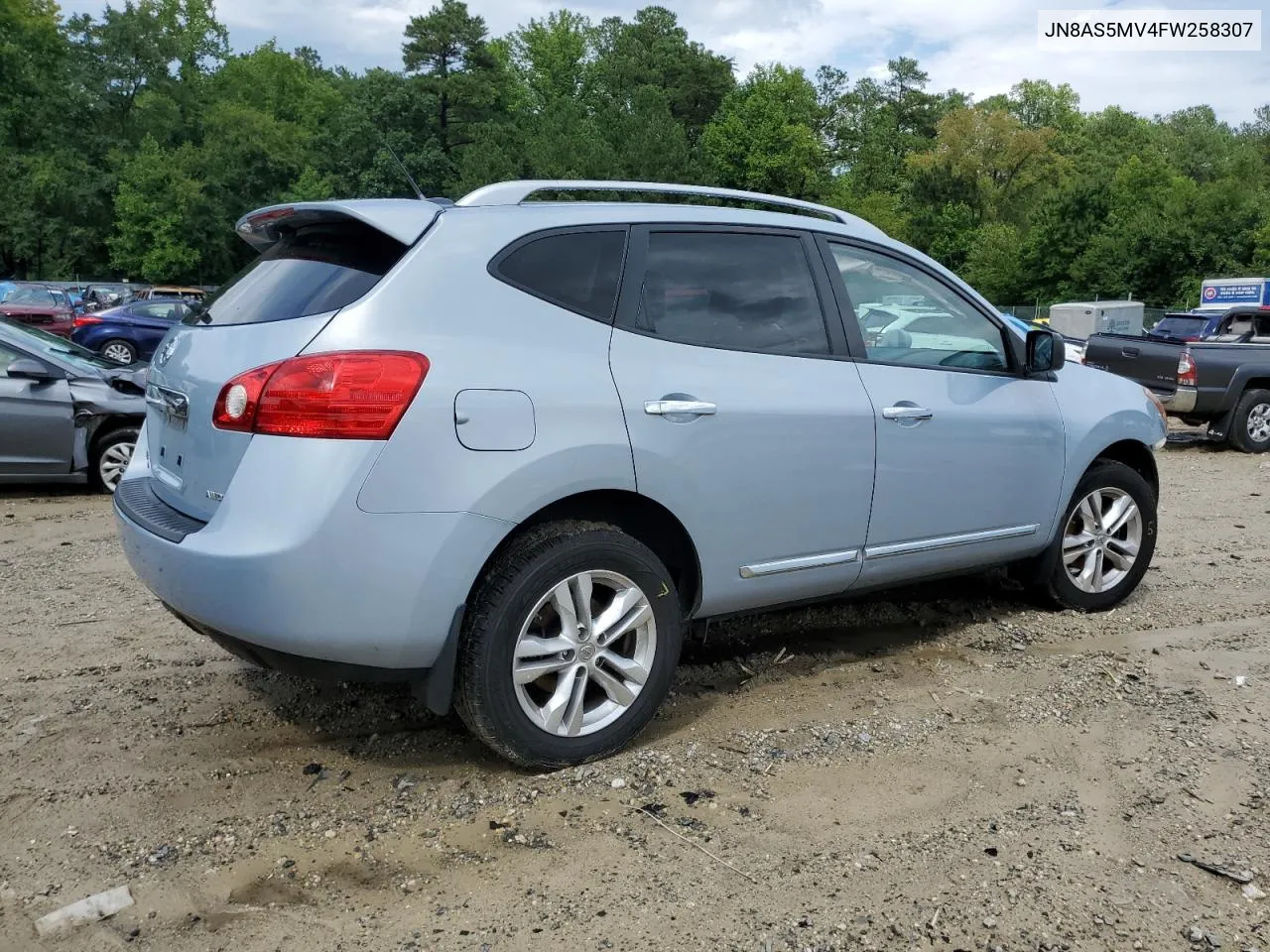 2015 Nissan Rogue Select S VIN: JN8AS5MV4FW258307 Lot: 64374394