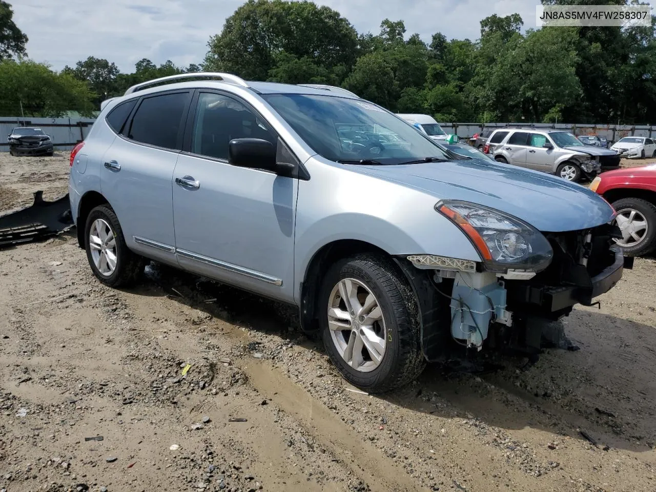 2015 Nissan Rogue Select S VIN: JN8AS5MV4FW258307 Lot: 64374394