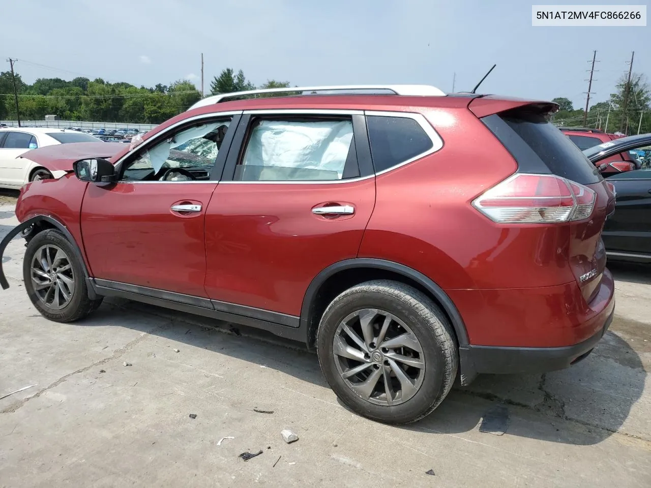 5N1AT2MV4FC866266 2015 Nissan Rogue S