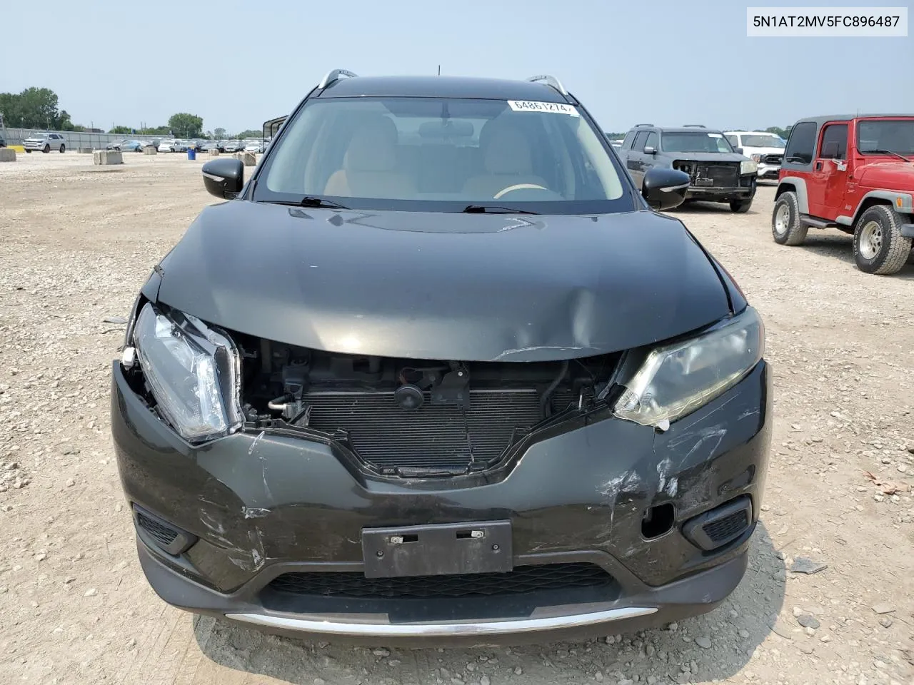 5N1AT2MV5FC896487 2015 Nissan Rogue S