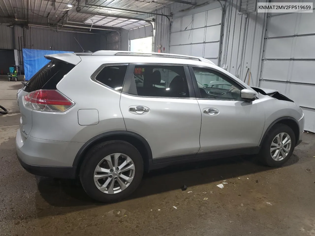 2015 Nissan Rogue S VIN: KNMAT2MV2FP519659 Lot: 64903144