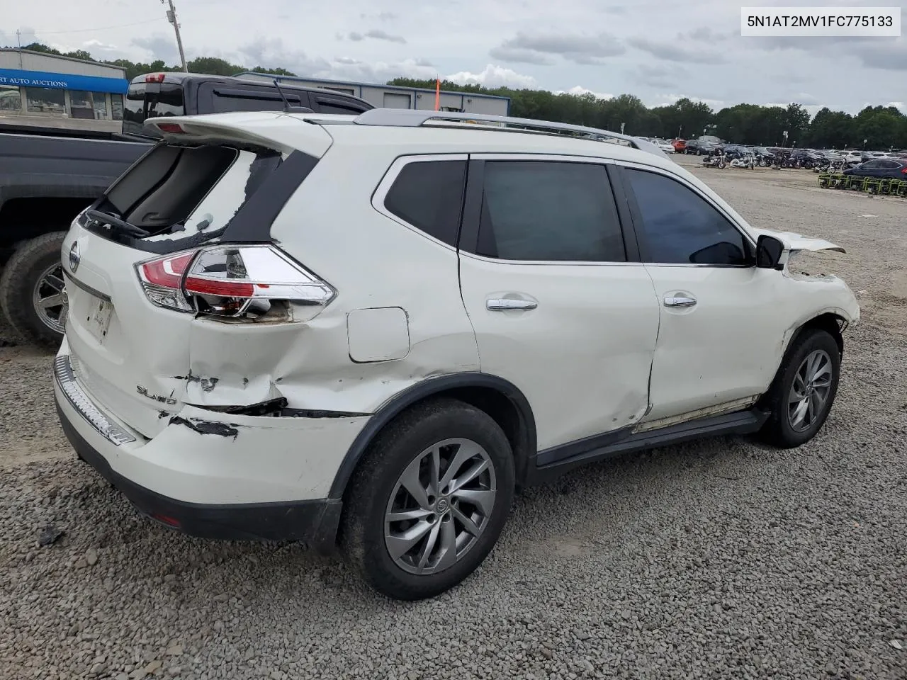 2015 Nissan Rogue S VIN: 5N1AT2MV1FC775133 Lot: 65005164