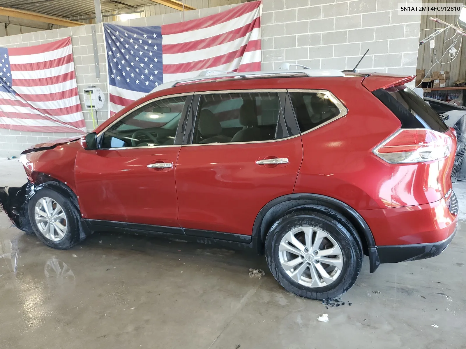 2015 Nissan Rogue S VIN: 5N1AT2MT4FC912810 Lot: 65238424