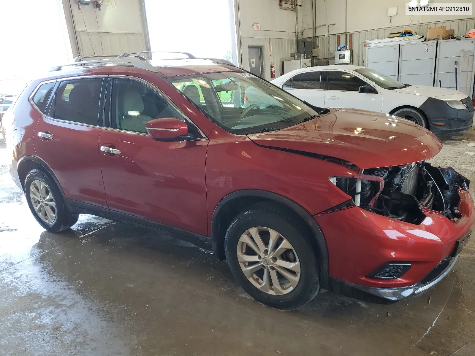 2015 Nissan Rogue S VIN: 5N1AT2MT4FC912810 Lot: 65238424