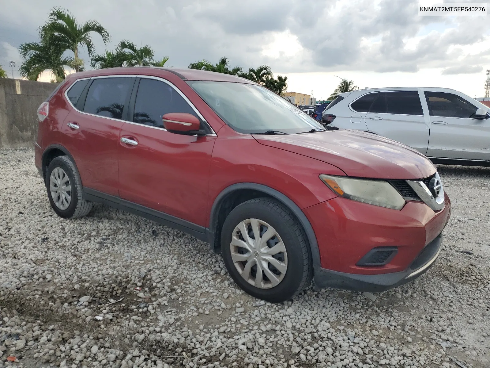 2015 Nissan Rogue S VIN: KNMAT2MT5FP540276 Lot: 65290974