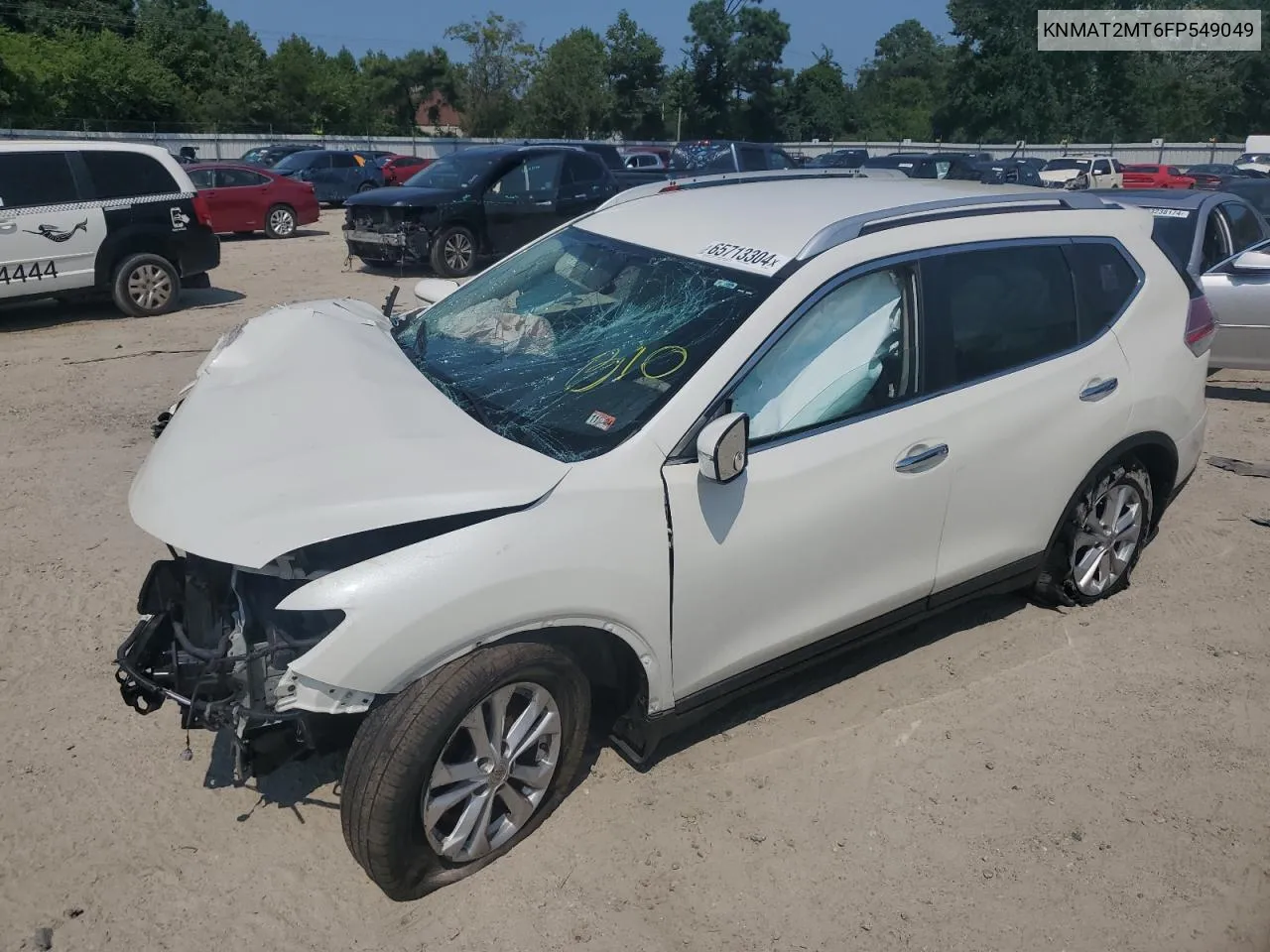 KNMAT2MT6FP549049 2015 Nissan Rogue S