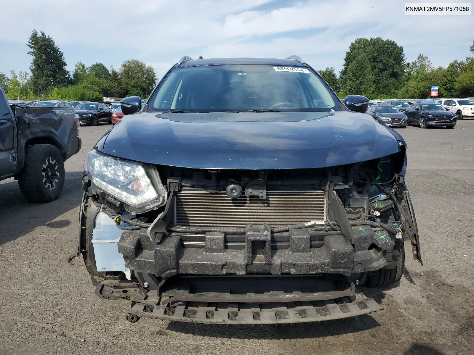 KNMAT2MV5FP571058 2015 Nissan Rogue S