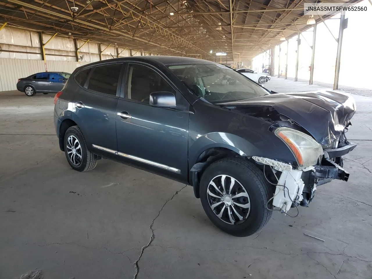 2015 Nissan Rogue Select S VIN: JN8AS5MT5FW652560 Lot: 65989644