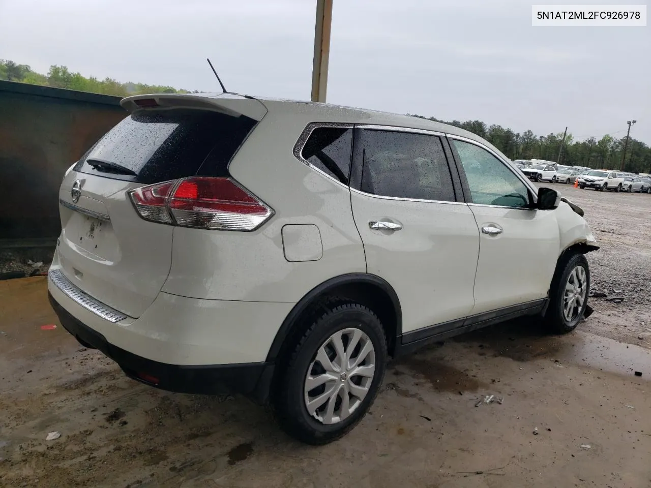 2015 Nissan Rogue S VIN: 5N1AT2ML2FC926978 Lot: 65995324