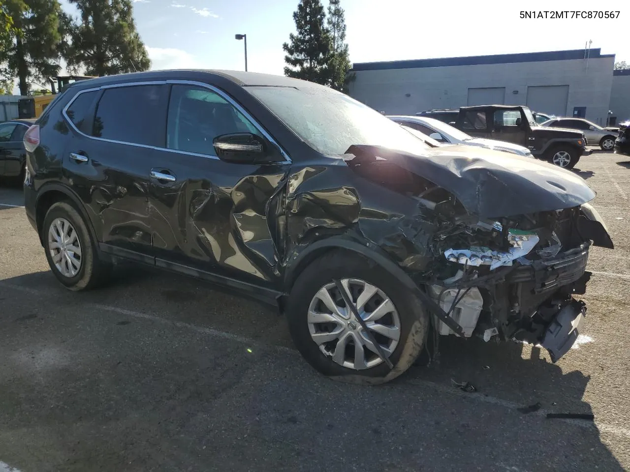 5N1AT2MT7FC870567 2015 Nissan Rogue S