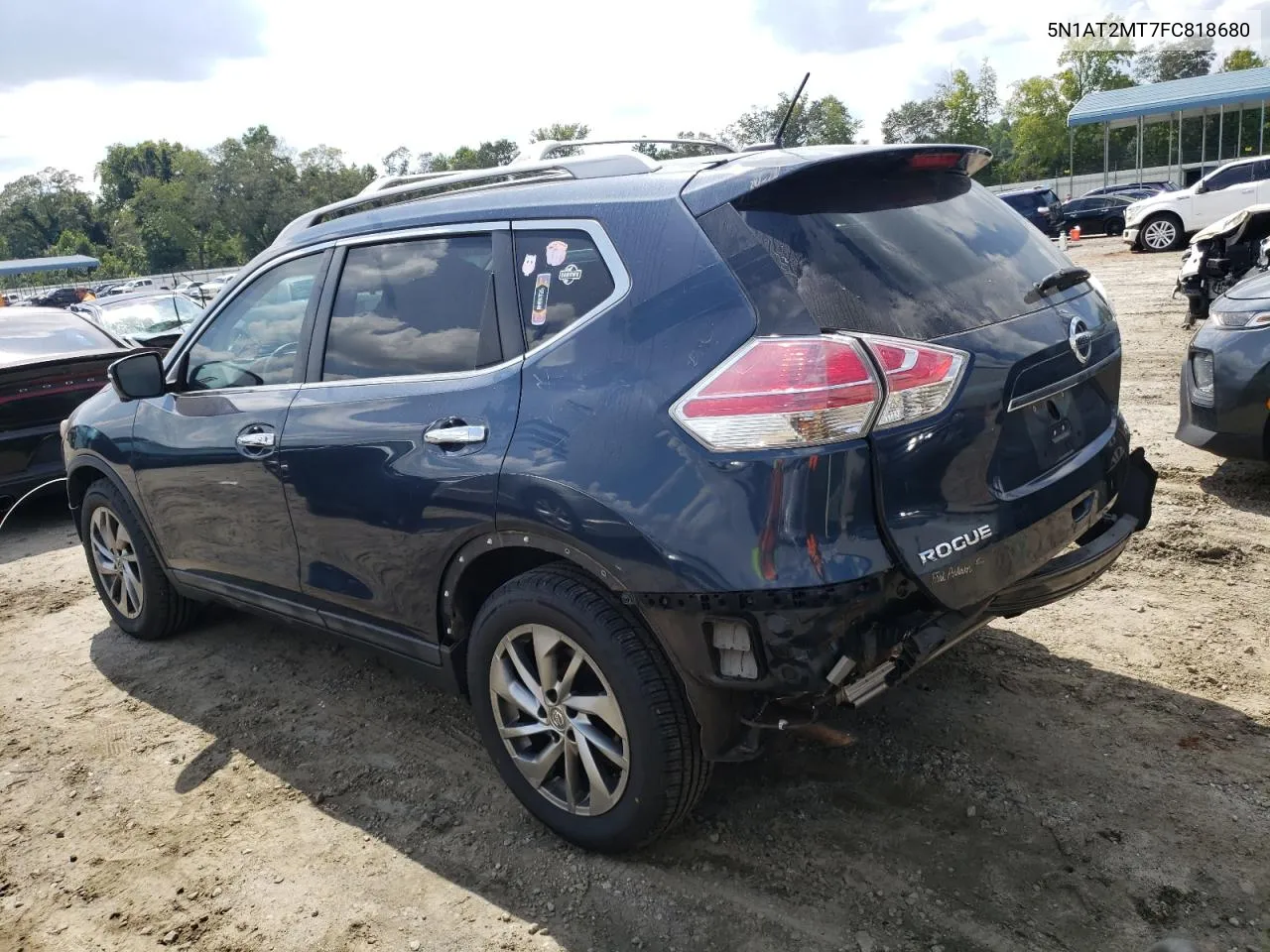 2015 Nissan Rogue S VIN: 5N1AT2MT7FC818680 Lot: 66856724