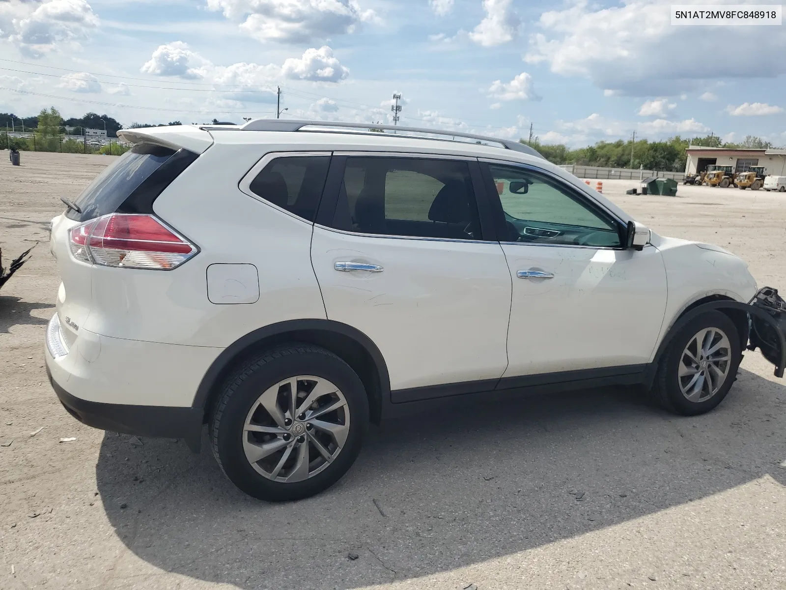 2015 Nissan Rogue S VIN: 5N1AT2MV8FC848918 Lot: 66880554