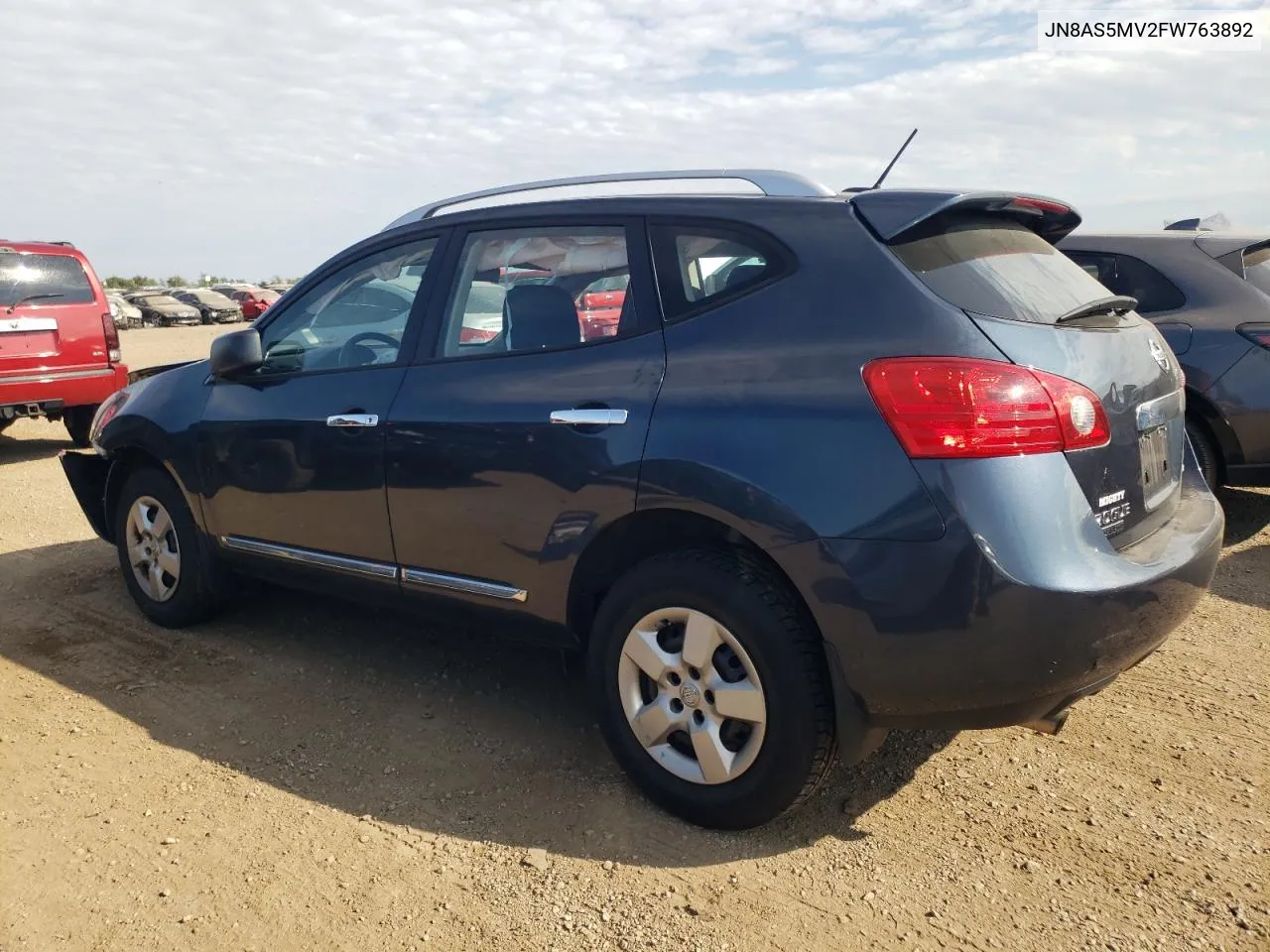 2015 Nissan Rogue Select S VIN: JN8AS5MV2FW763892 Lot: 66982234