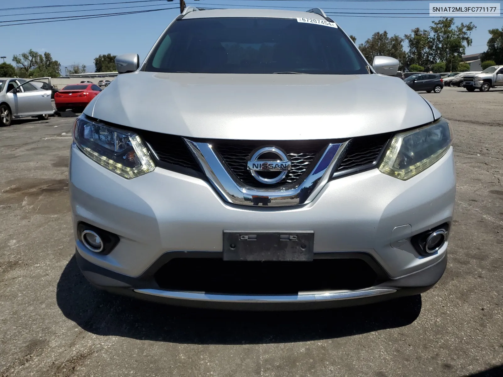 5N1AT2ML3FC771177 2015 Nissan Rogue S