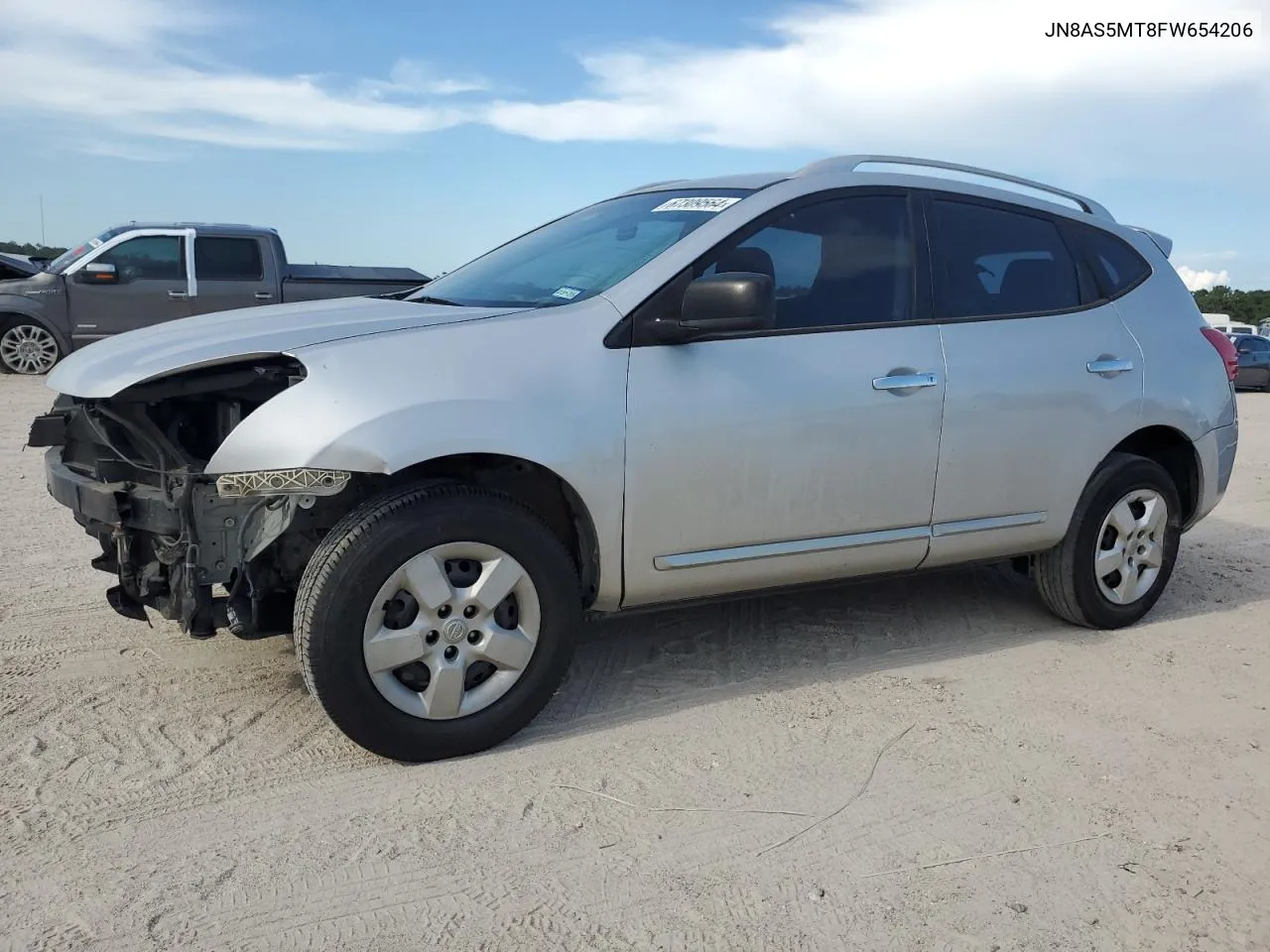 2015 Nissan Rogue Select S VIN: JN8AS5MT8FW654206 Lot: 67309564