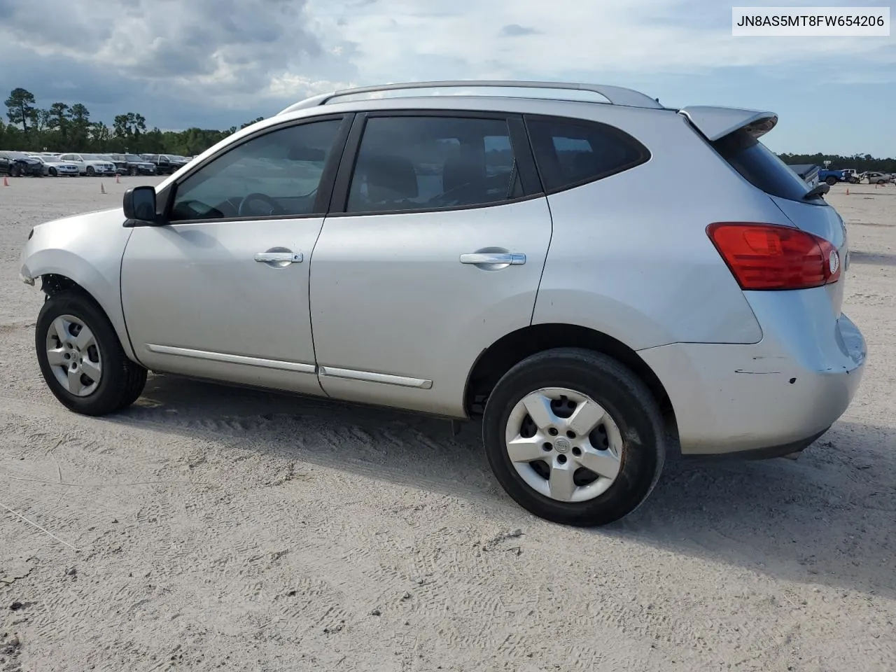 2015 Nissan Rogue Select S VIN: JN8AS5MT8FW654206 Lot: 67309564