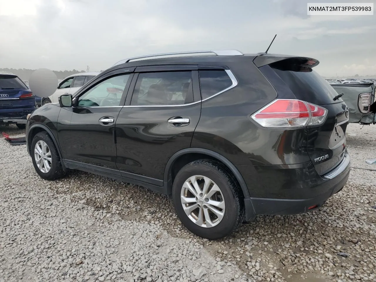 KNMAT2MT3FP539983 2015 Nissan Rogue S